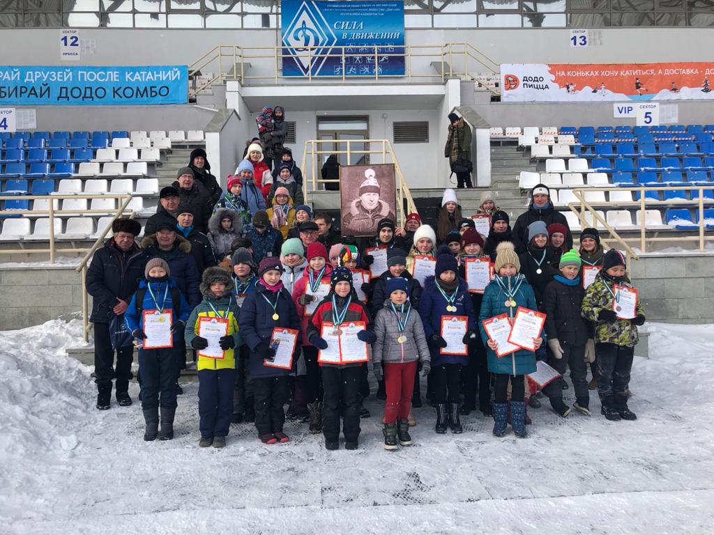 Первенство города Уфы по конькобежному спорту по эстафетам памяти заслуженного тренера России Ахматянова Р.М.